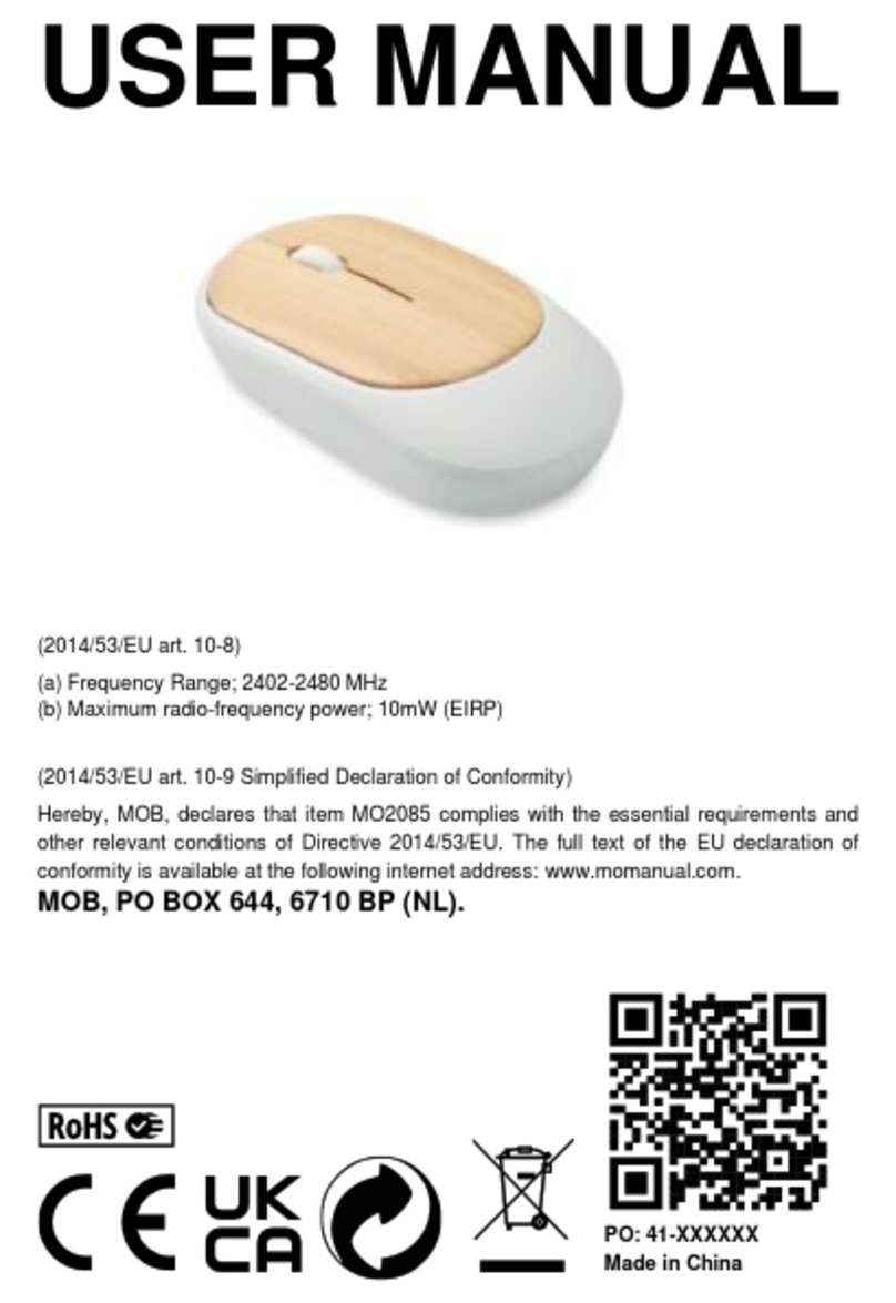 MOB MO2085 User manual