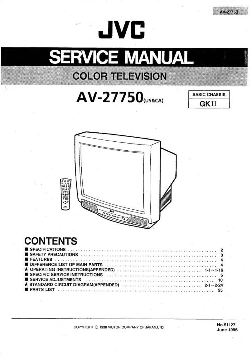 JVC AV-27750 User manual