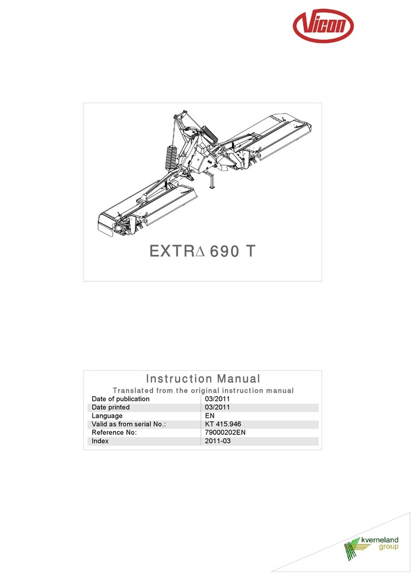 Vicon EXTRA 690 T User manual Vicon EXTRA 690 T User manual