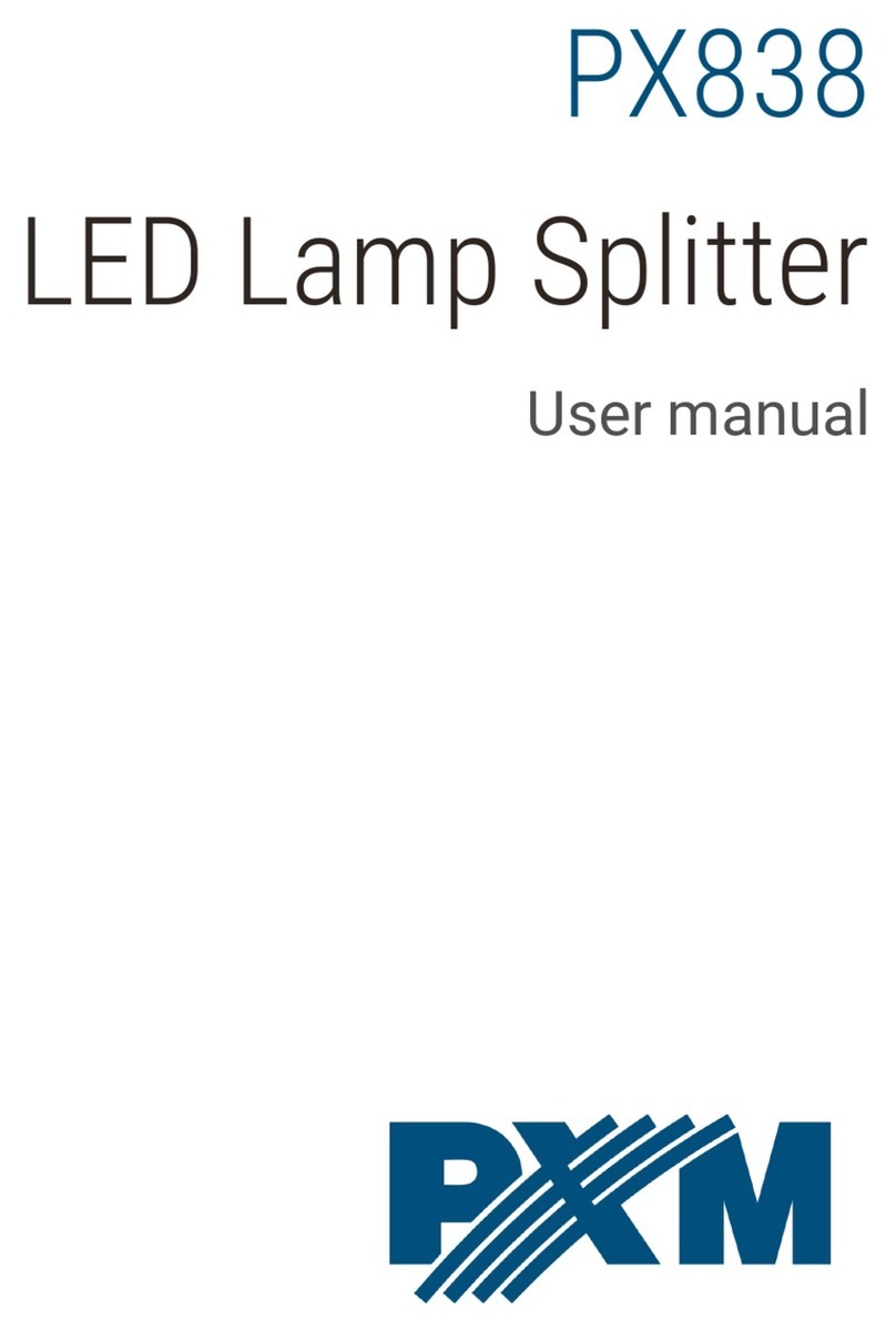 PXM PX838 User manual