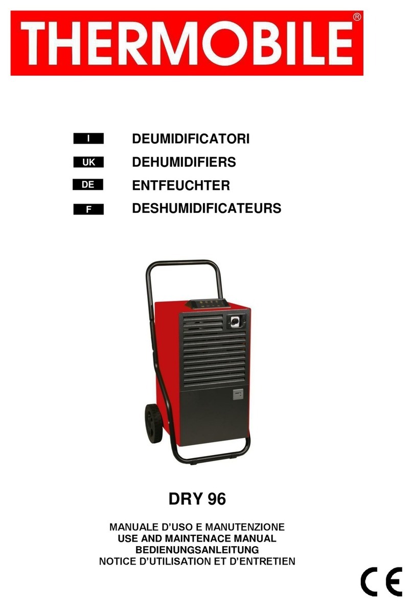 THERMOBILE DRY 96 User manual