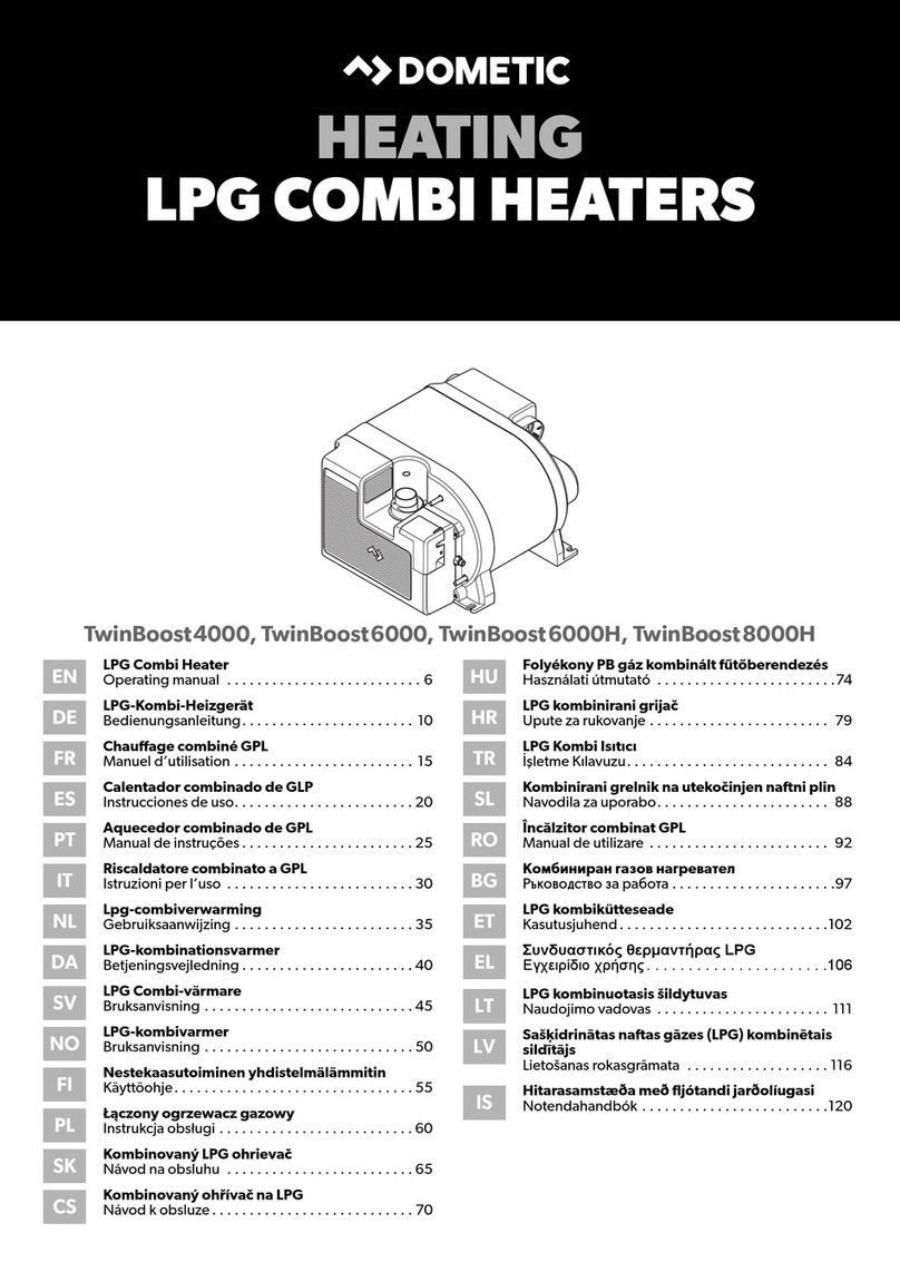 Dometic TwinBoost4000 User manual