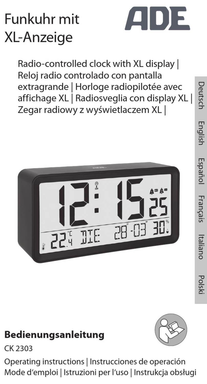 ADE CK 2303 operating instructions