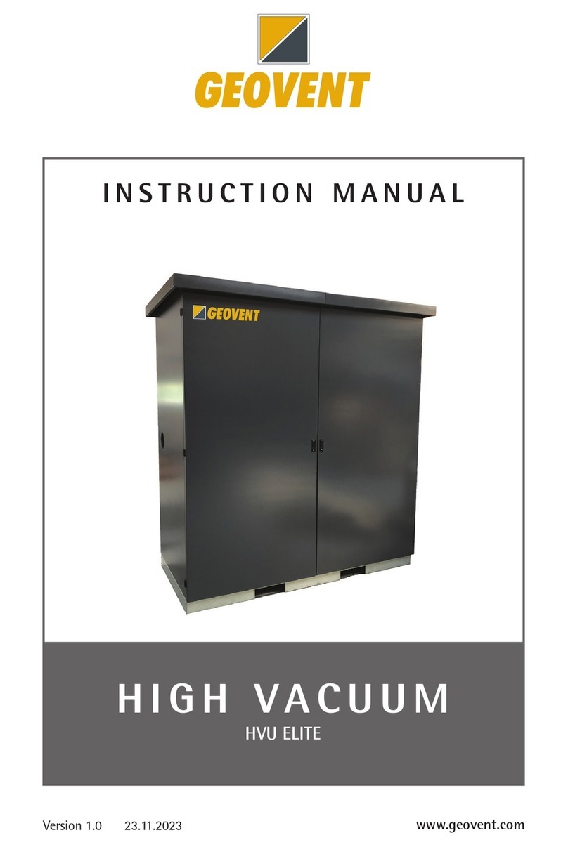 Geovent HVU Elite instruction manual
