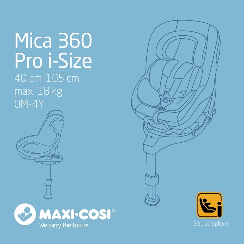 MaxiCosi Mica 360 Pro i-Size manual