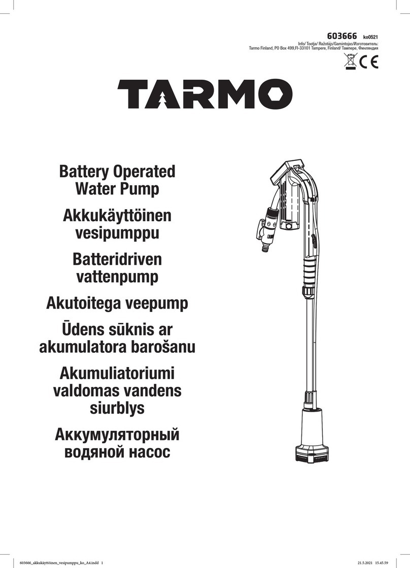 Tarmo 603666 manual