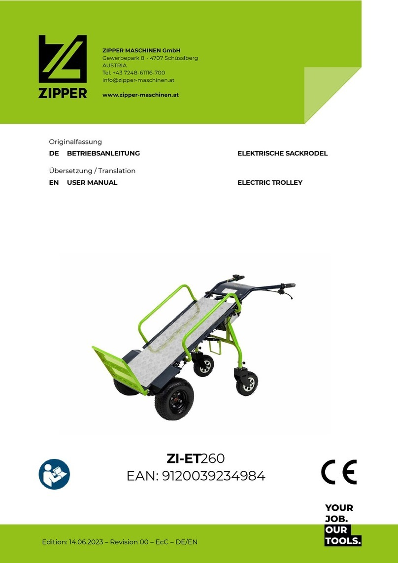 Zipper Mowers ZI-ET260 user manual