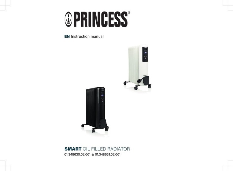 Princess 01.348630.02.001 instruction manual