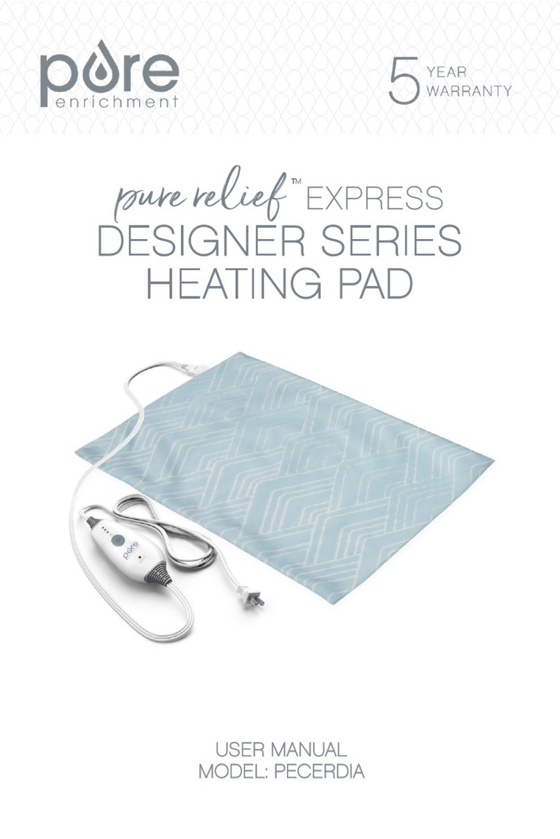 Pure Enrichment pure relief DESIGNER Series User manual