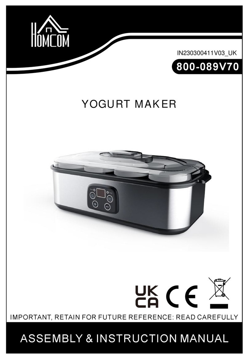 HOMCOM 800-089V70 Assembly & instruction manual