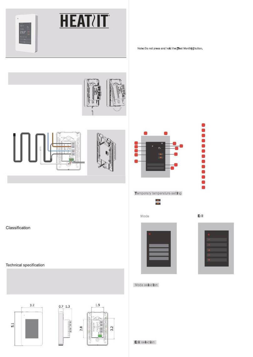 Heatit ET-7AW user manual