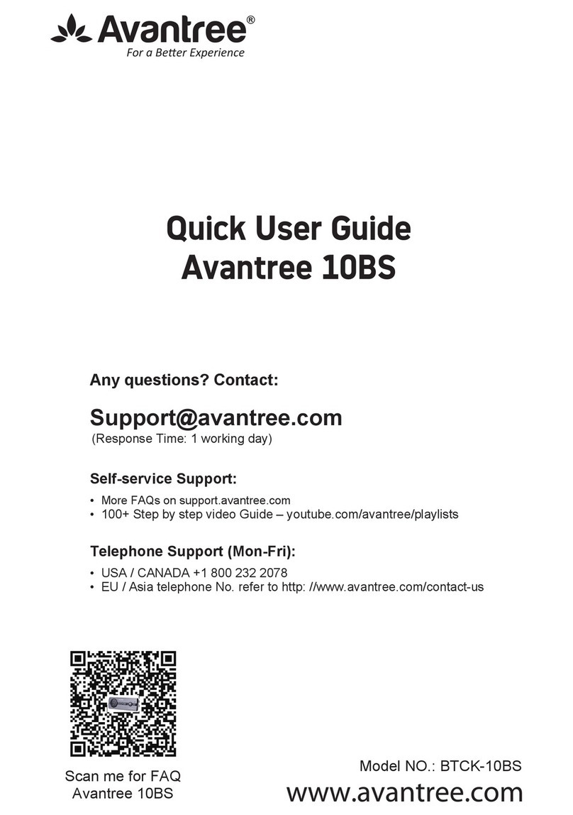 Avantree 10BS Quick user guide
