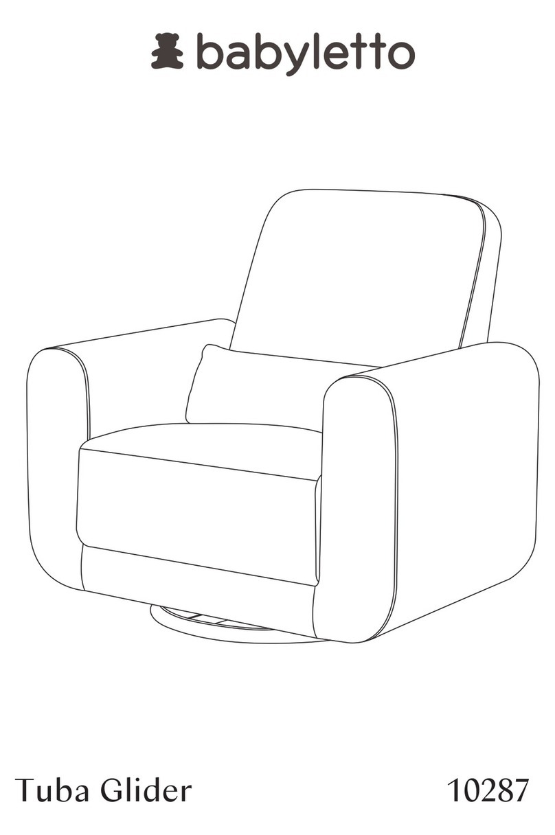 Babyletto Tuba 10287 User manual