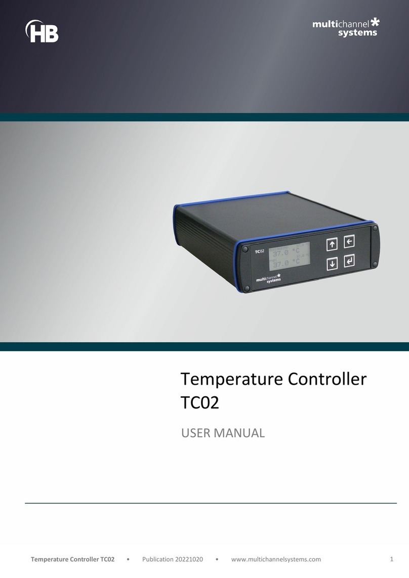 Multi Channel Systems TC02 user manual