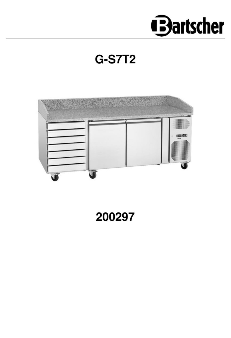 Bartscher G-S7T2 manual