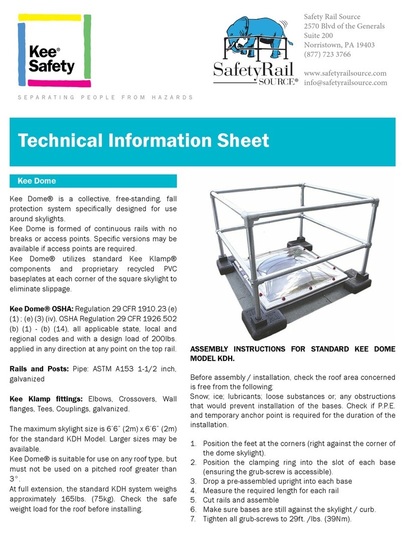 Safety Rail Source Kee Dome Manual