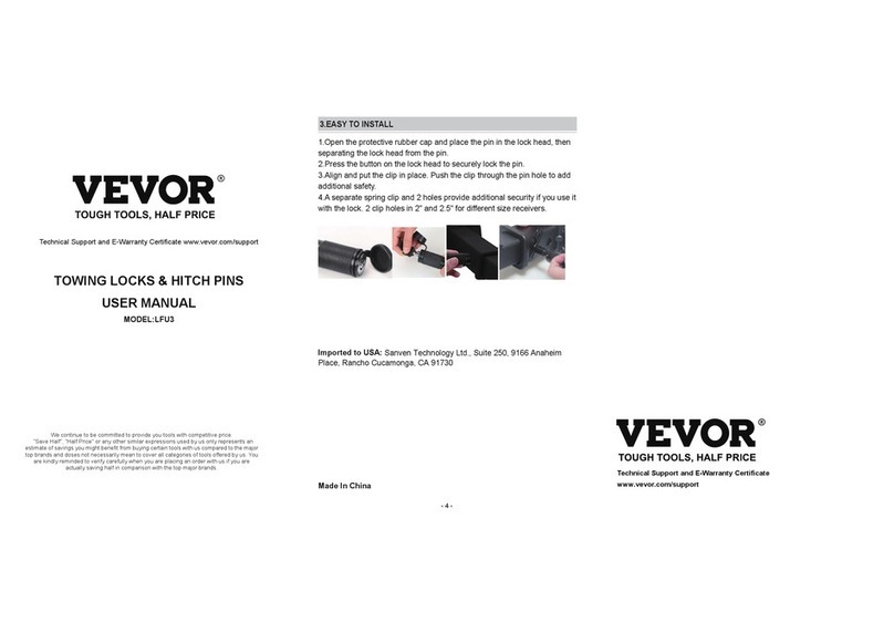 VEVOR LFU3 user manual