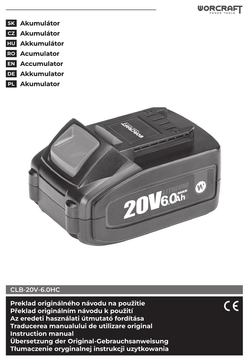Worcraft CLB-20V-6.0HC instruction manual