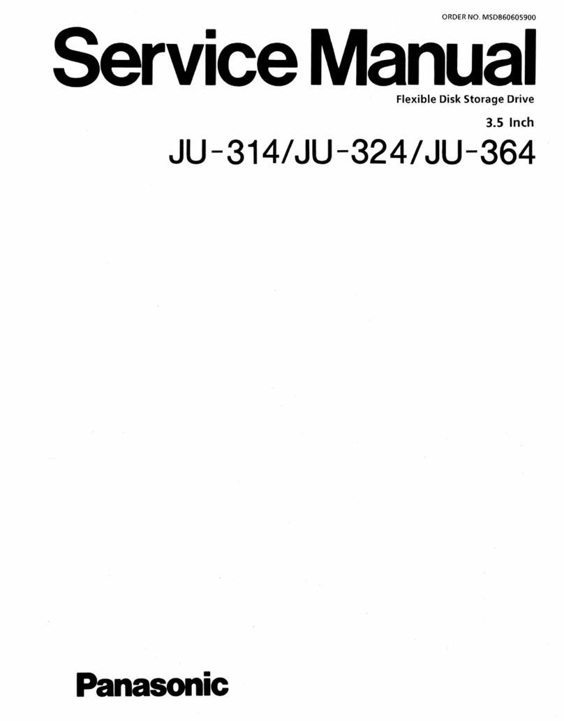 Panasonic JU-314 User manual
