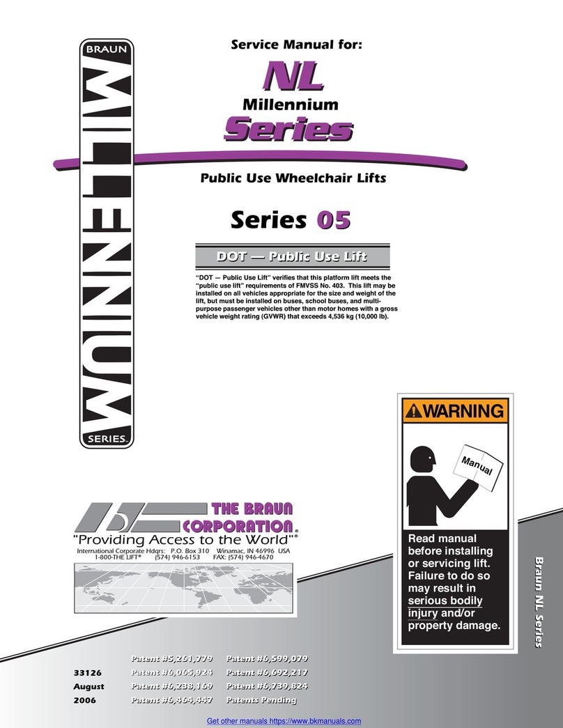 Braun NL Millennium Series User manual