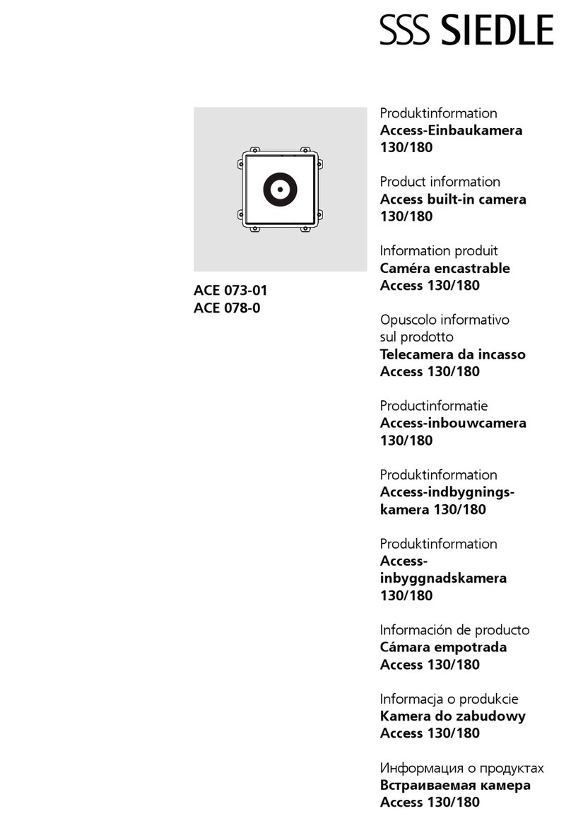 SSS Siedle ACE 073-01 Product information
