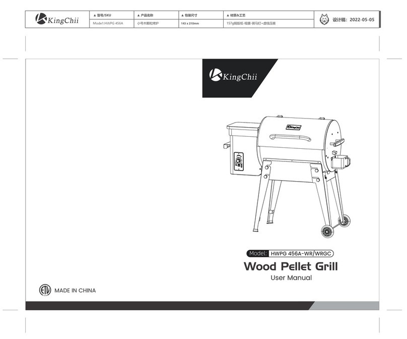 KingChii HWPG 456A-WR user manual