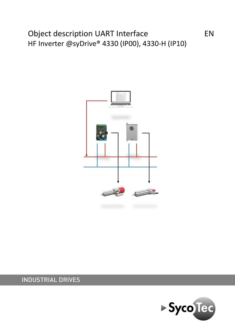 SycoTec easyDrive 4330 IP00 User manual