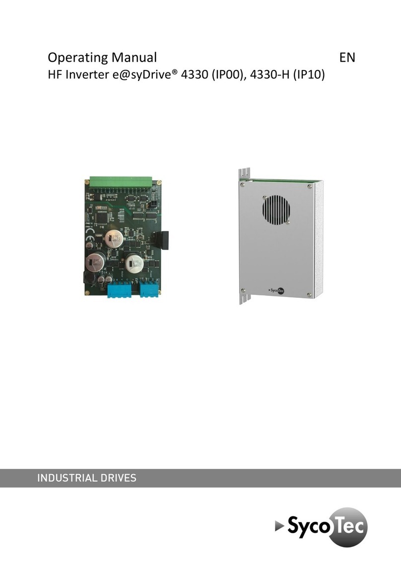 SycoTec easyDrive 4330 IP00 User manual