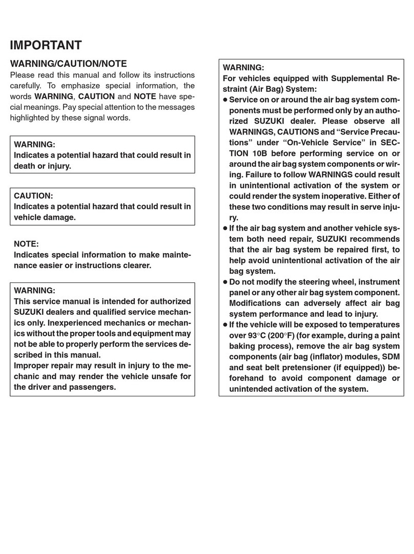 Suzuki GA413 manual