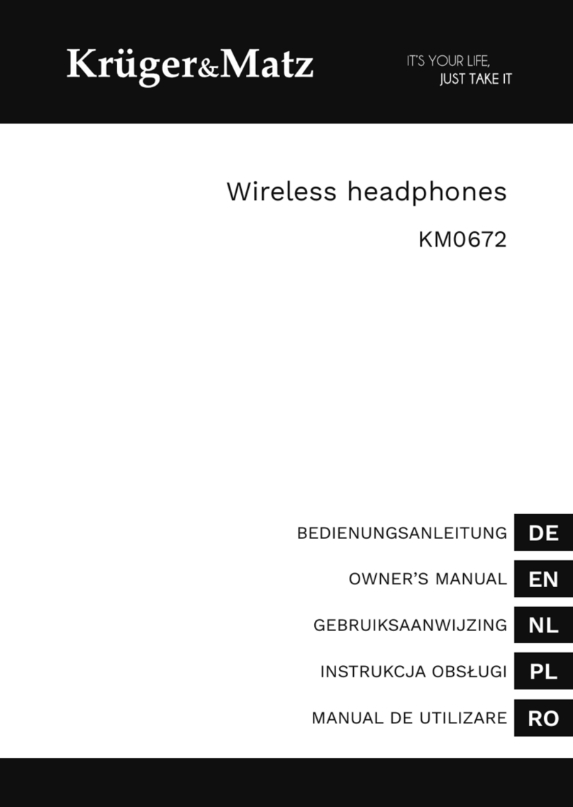 Krüger & Matz KM0672 User manual