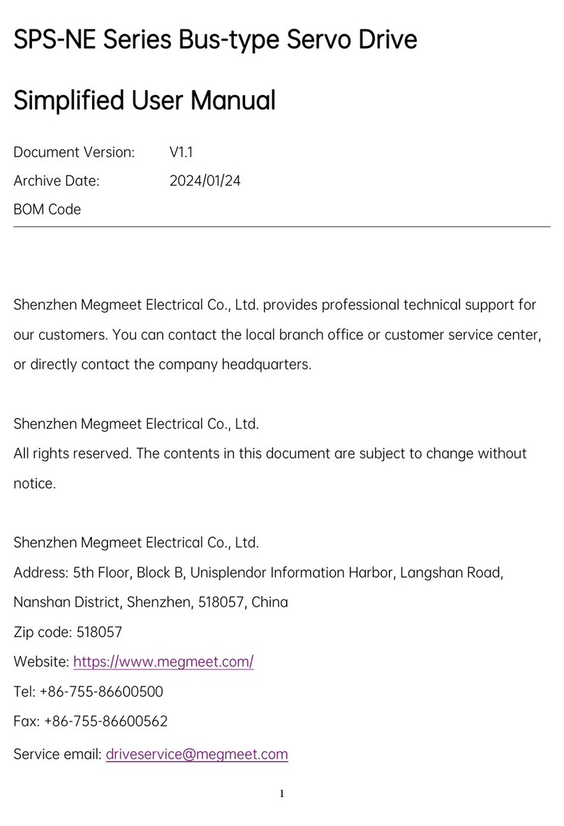 Megmeet SPS-NE Series Simplified user manual