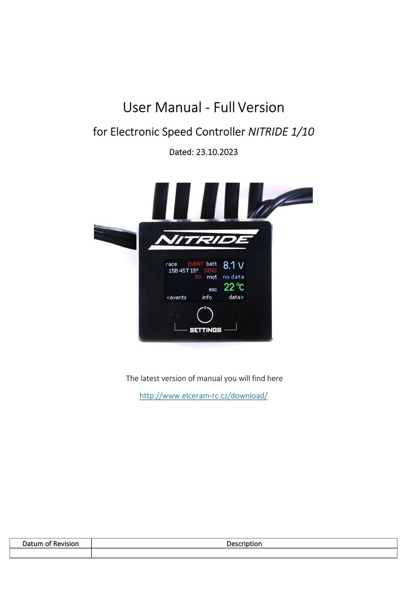 Elceram NITRIDE 1/10 user manual