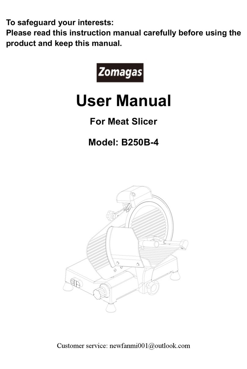Zomagas B250B-4 user manual