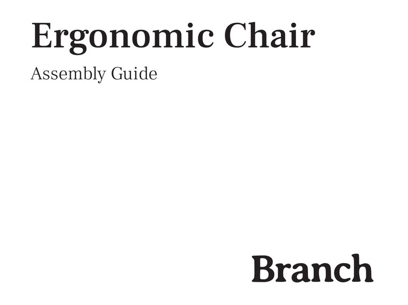 Branch Ergonomic Chair User manual