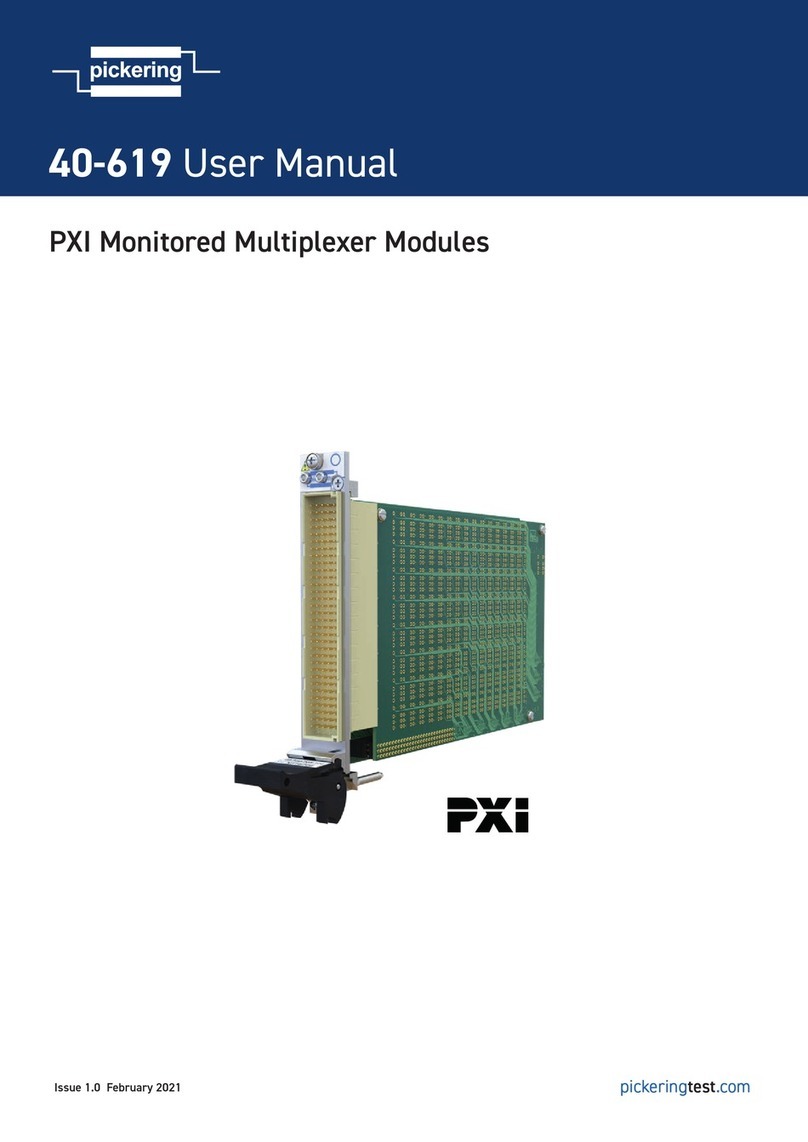 Pickering 40-619 User manual
