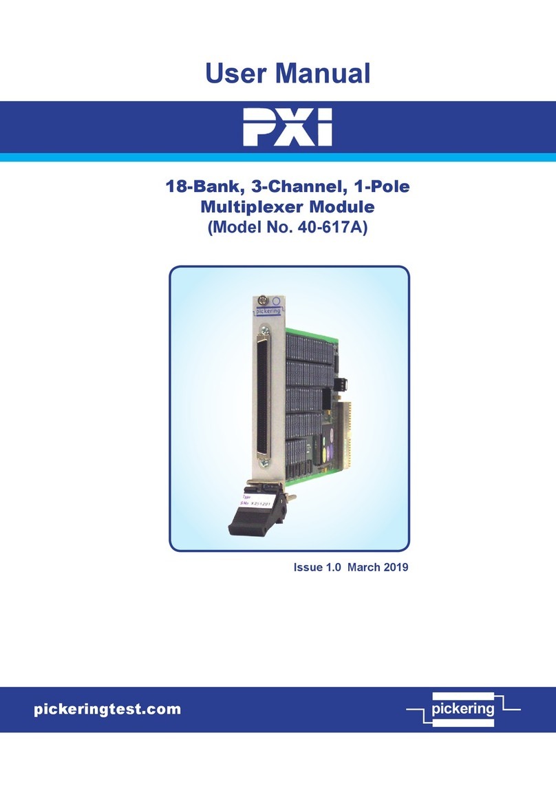 Pickering 40-617A User manual