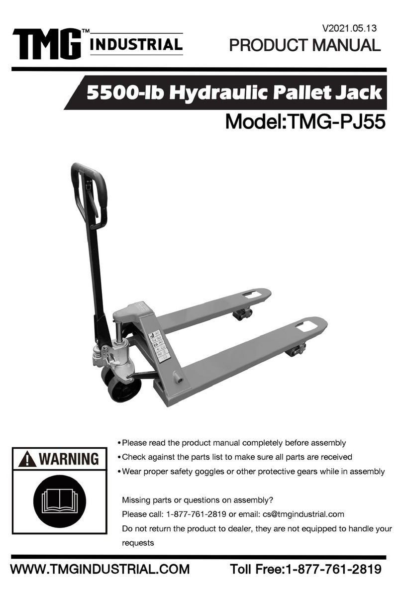 TMG TMG-PJ55 product manual