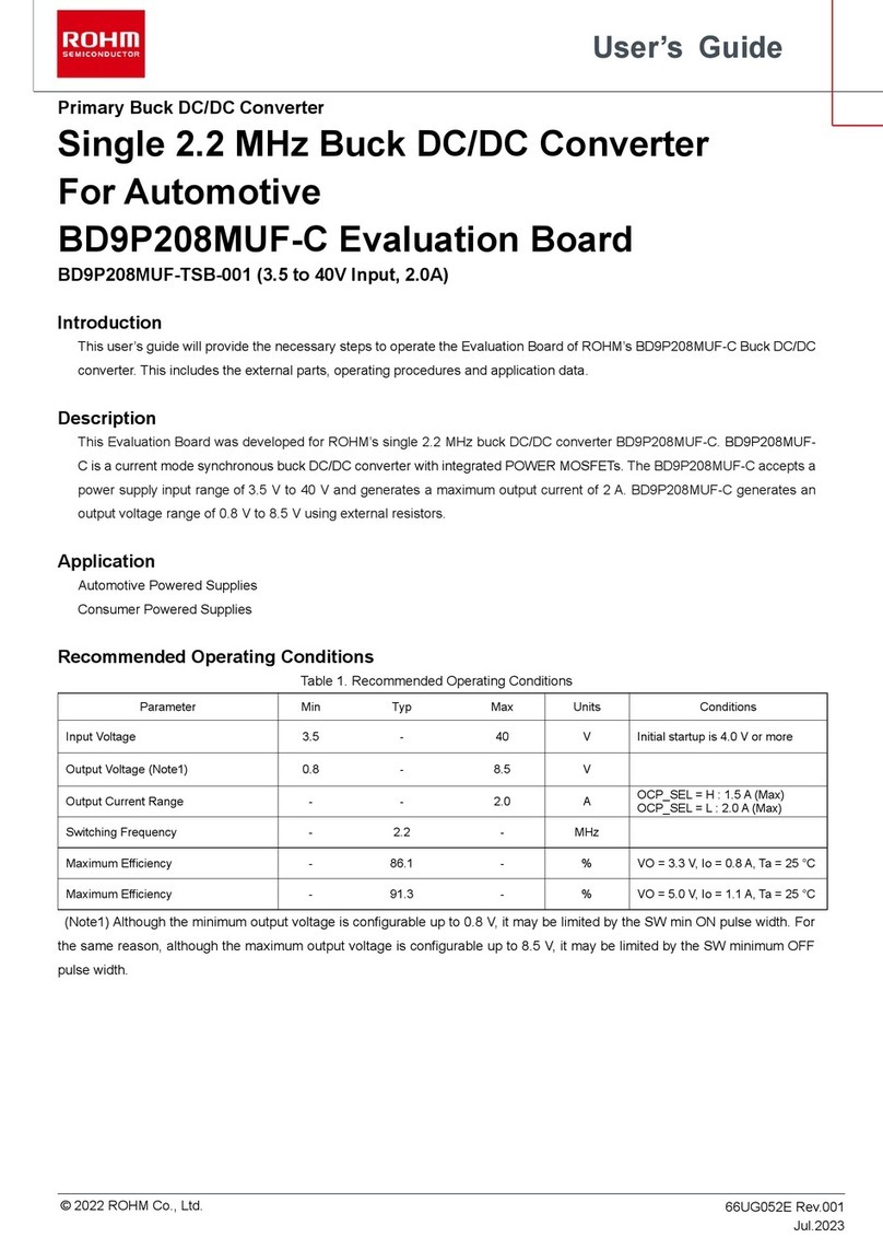 Rohm BD9P208MUF-TSB-001 User manual
