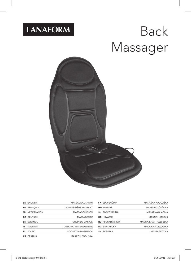 Lanaform Back Massager manual