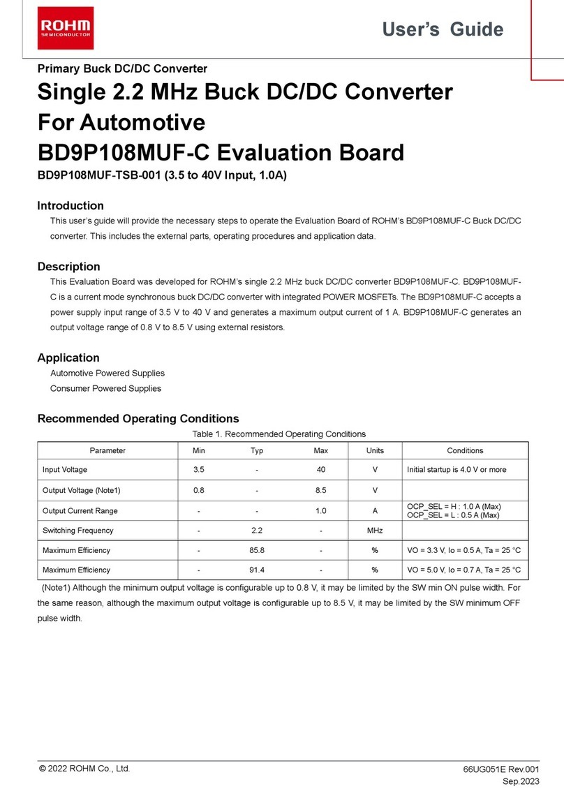 Rohm BD9P108MUF-TSB-001 user guide