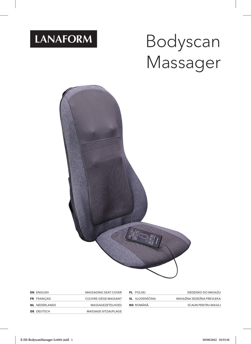 Lanaform Bodyscan Massager manual