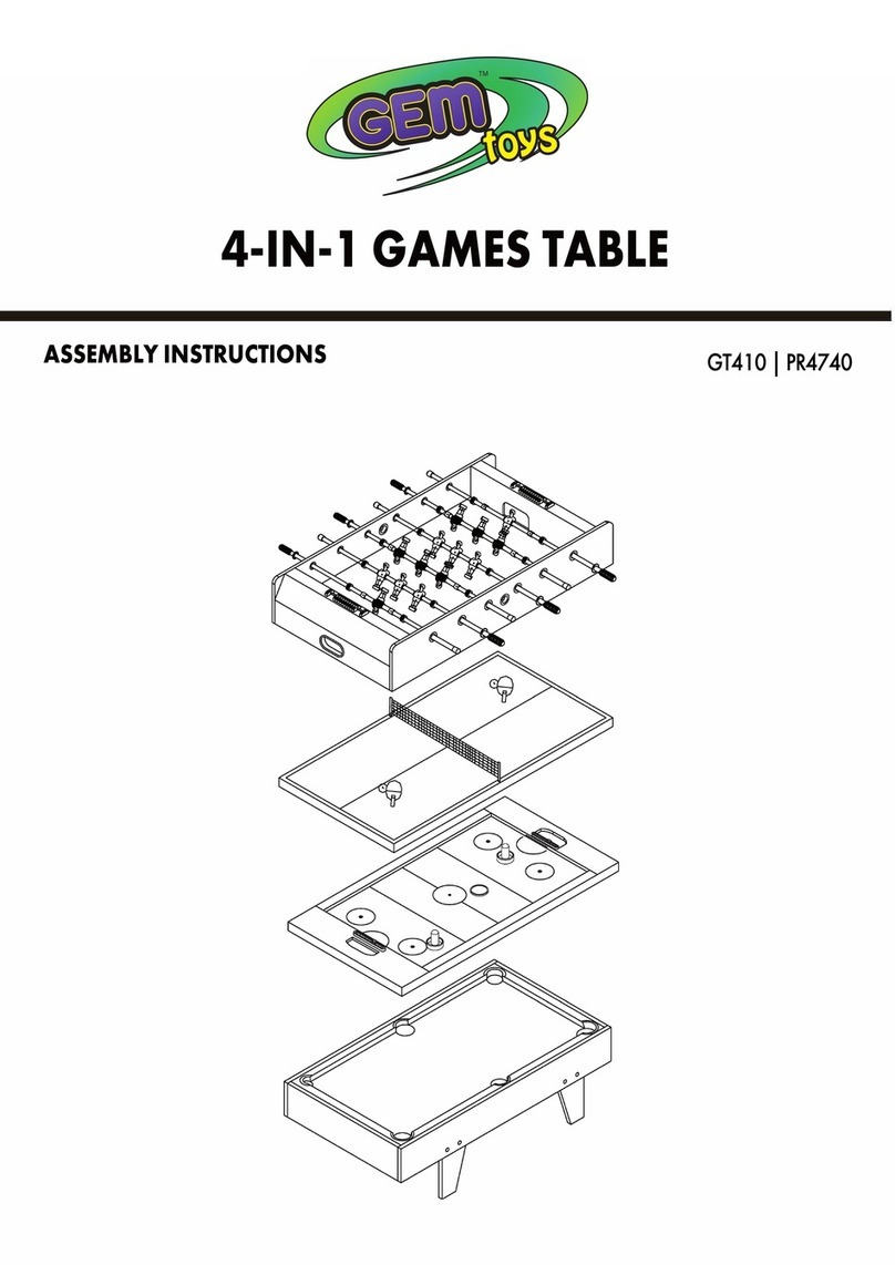Lenoxx GEM Toys GT410 User manual