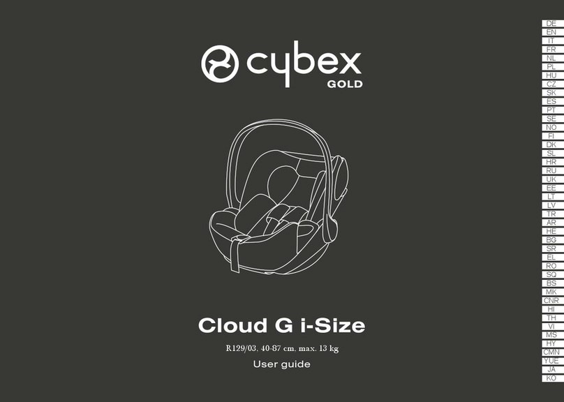 CYBEX Cloud G i-Size user guide