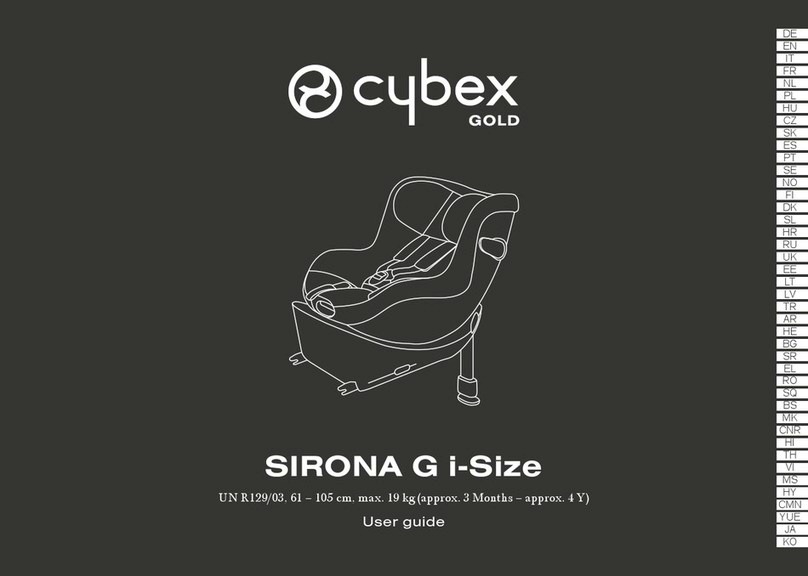CYBEX SIRONA G i-Size User manual