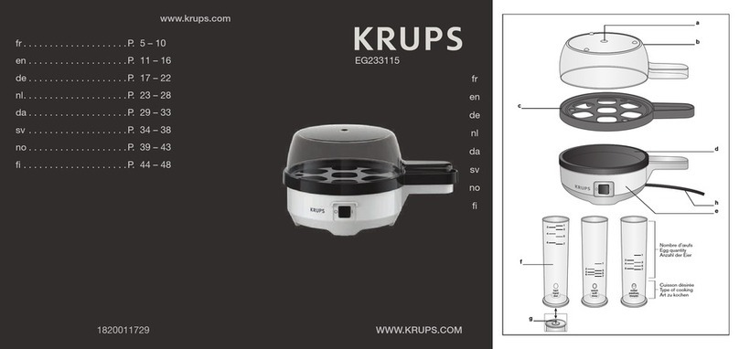 Krups EG233115 manual