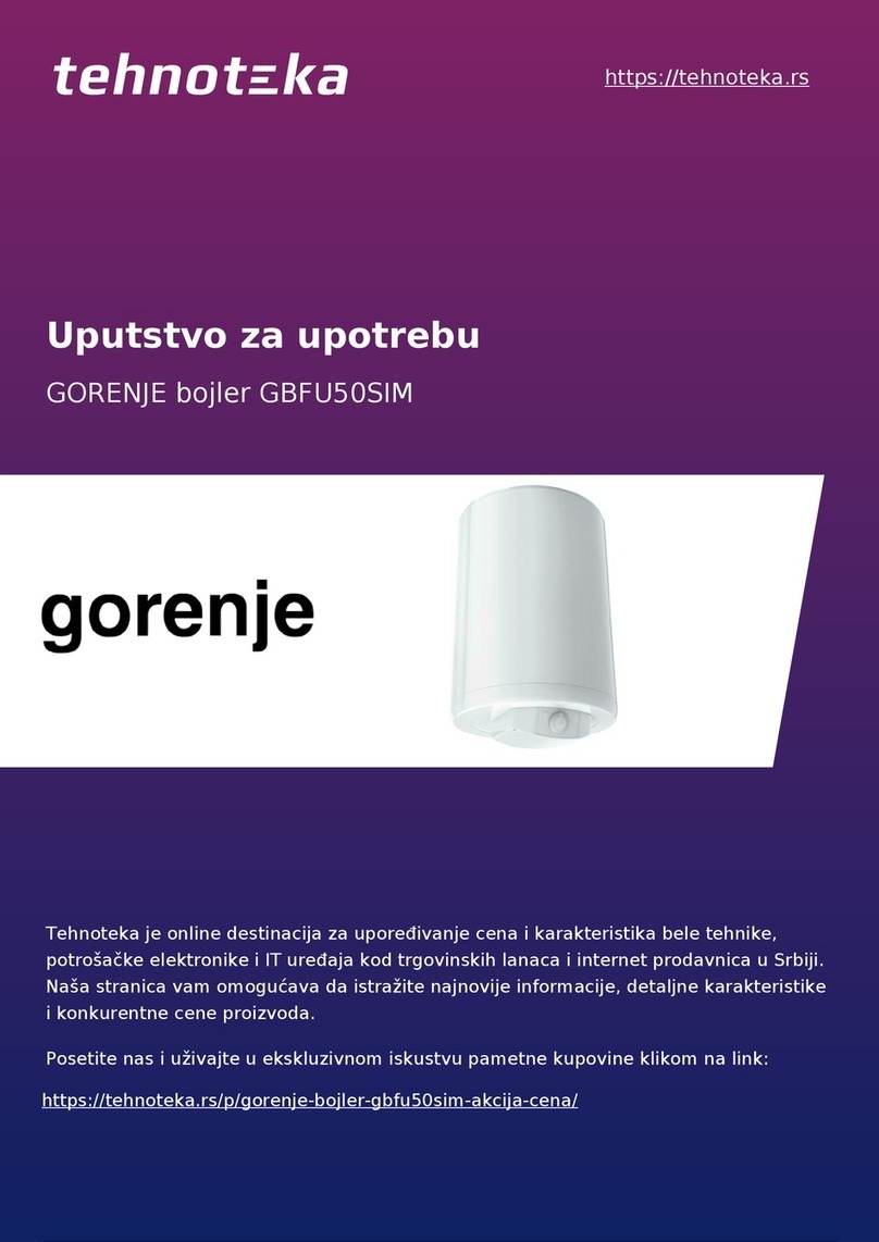 Gorenje GBFU50SIM User manual
