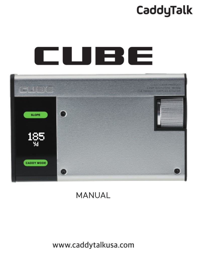 CaddyTalk CUBE manual