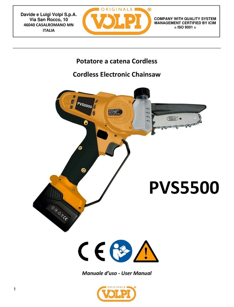 Volpi PVS5500 User manual
