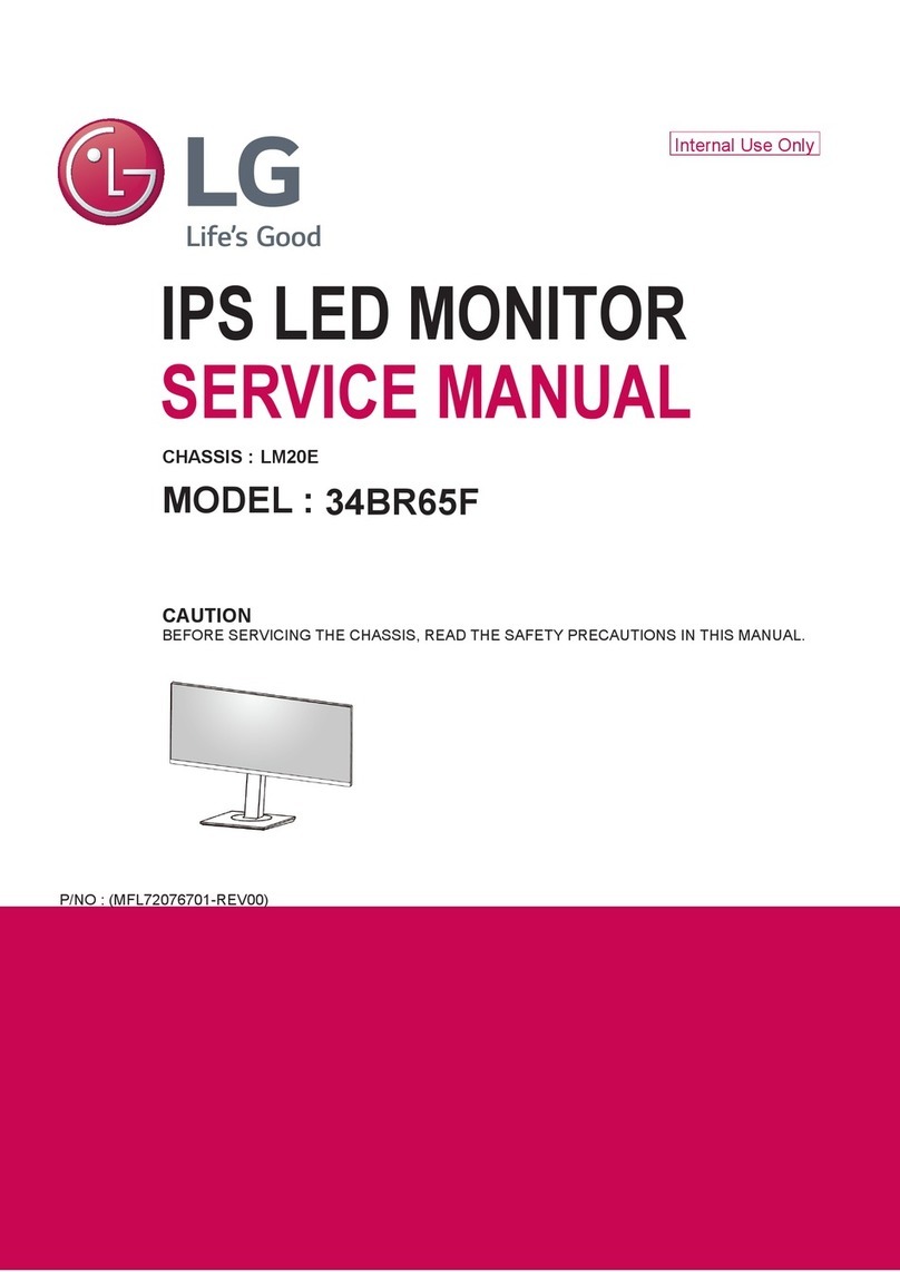LG 34BR65F Service manual