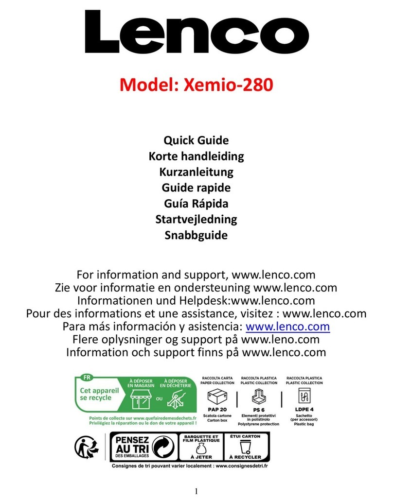 LENCO Xemio-280 User manual